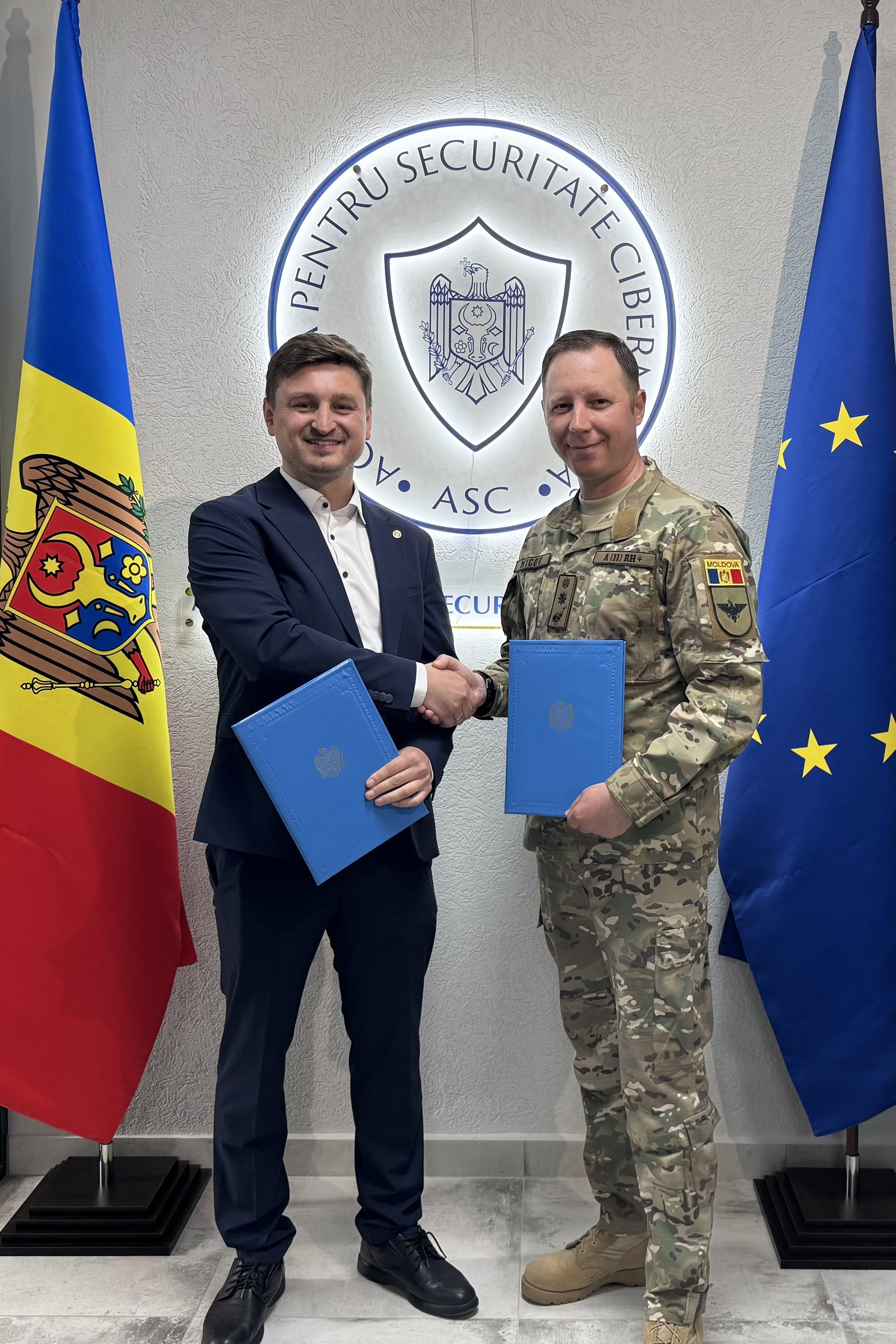 Agenția pentru Securitate Cibernetică și Marele Stat Major al Armatei Naționale au semnat un acord de cooperare în domeniul securității cibernetice